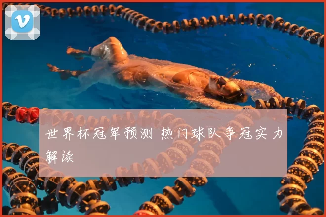 世界杯冠军预测 热门球队争冠实力解读