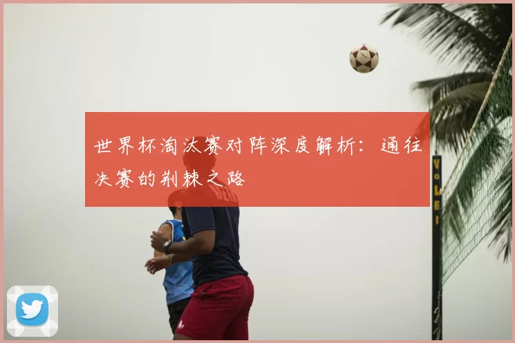 世界杯淘汰赛对阵深度解析：通往决赛的荆棘之路