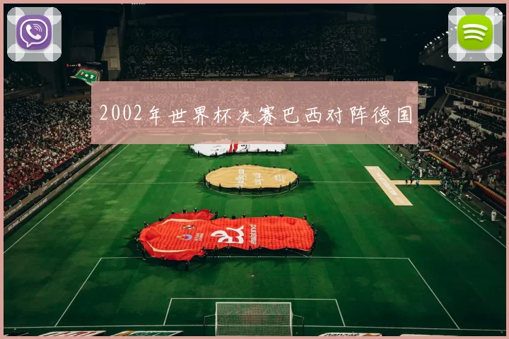 2002年世界杯决赛巴西对阵德国